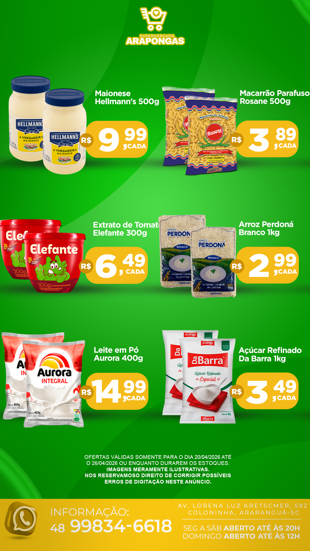 Abril Imbatível — Story 1